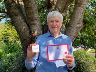 Award for founder member of community orchard
