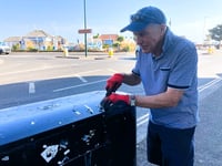 Pensioner's SOS to clean up 'shabby' town
