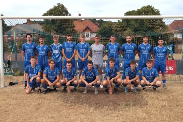 An early season shot of Minehead's squad
