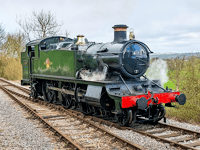 Locomotive returning for steam gala