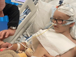 Schoolboy's life-saving story boosts air ambulance