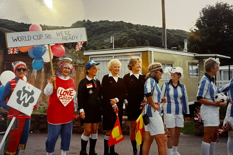 England may have ultimately disappointed in the football World Cup finals of 1998, but the year's Porlock Carnival lived up to expectations.