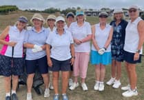 Golfers enjoy mid-round cream tea during Ladies Open