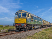 Golden rail anniversary during diesel fest
