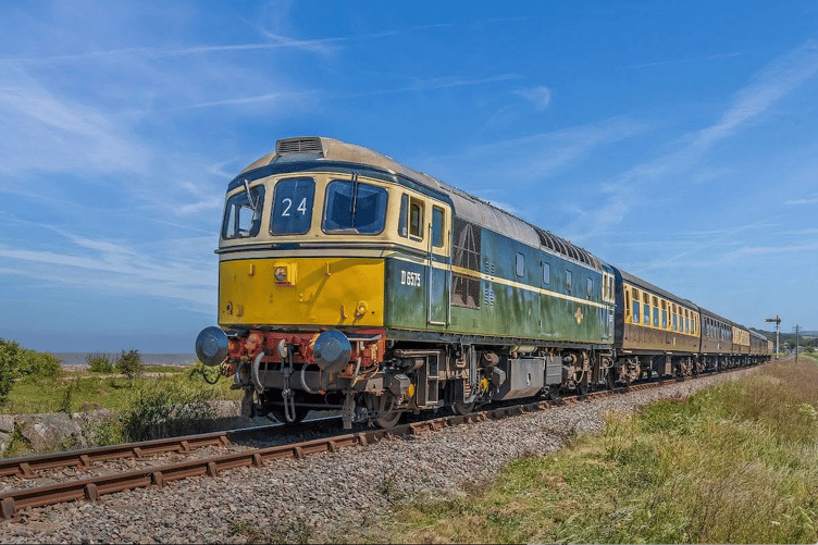 Heavy rain did not deter train enthusiasts who flocked to the West Somerset Railway's Diesels at 65 event over the bank holiday weekend.