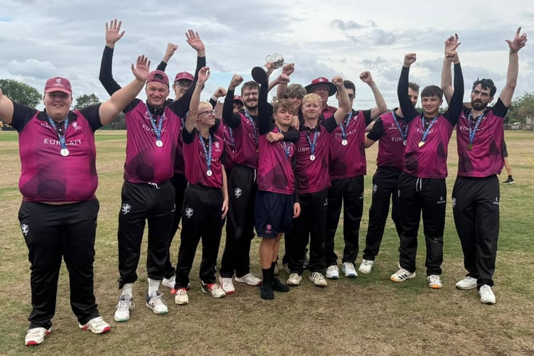 Somerset celebrate their success