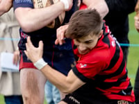 Wiveliscombe stage rugby match against Bridgwater 