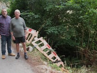 Shock at £100k cost of 'road closed' signs
