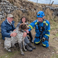 Dog alarm sparks coastguard and rescue response