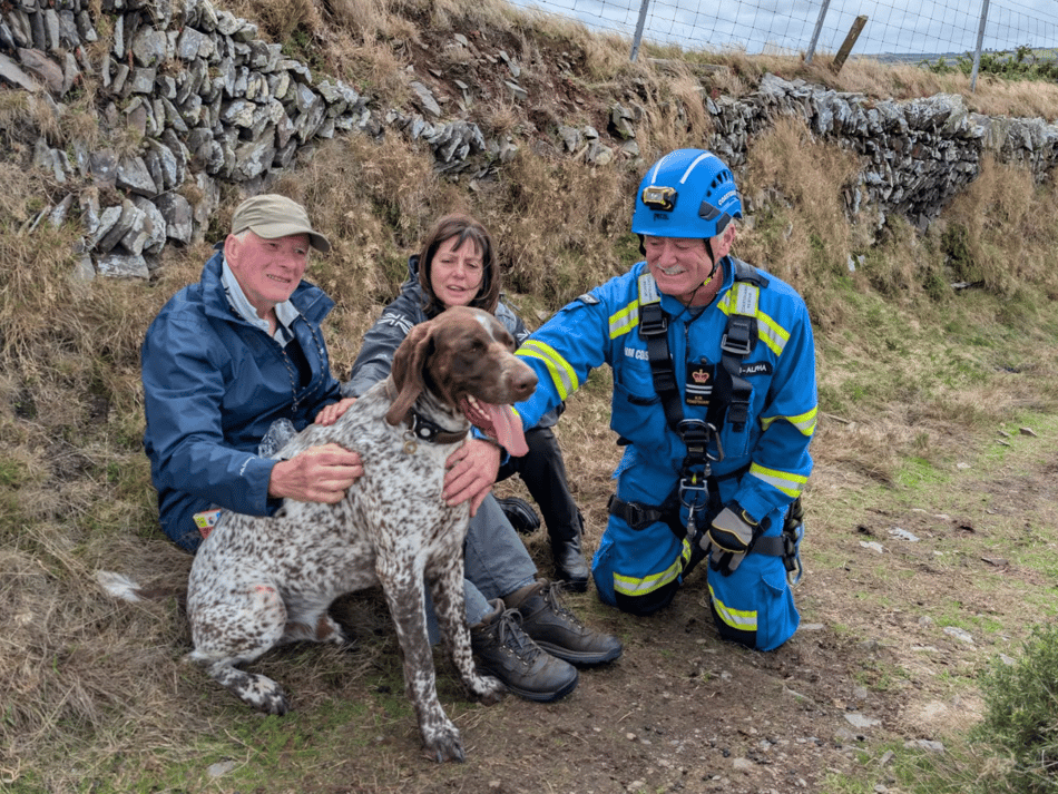 Dog alarm sparks coastguard and rescue response