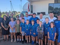 Minehead AFC visit twin town of Saint-Berthevin