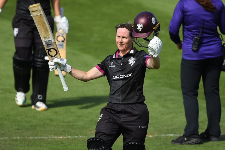 Sophie Luff - scored 108 for Somerset