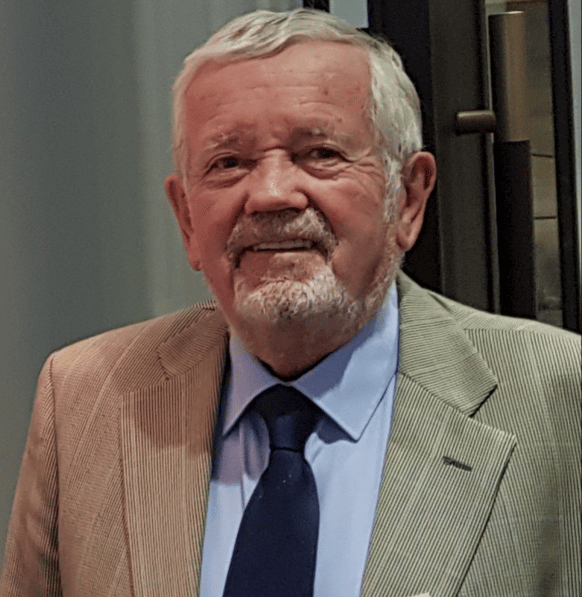 The late Christopher 'Robbie' Rutt, of Kilve, who received the BEM for his decades-long service to the community of Kilve.