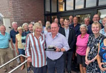 Annette and Richard O'Hare win Skylark Trophy at Minehead
