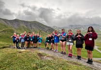 Two years of planning pays off with successful Switzerland visit for girl guides
