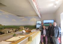 Working model commemorates 60th anniversary of Dulverton Railway Station closure