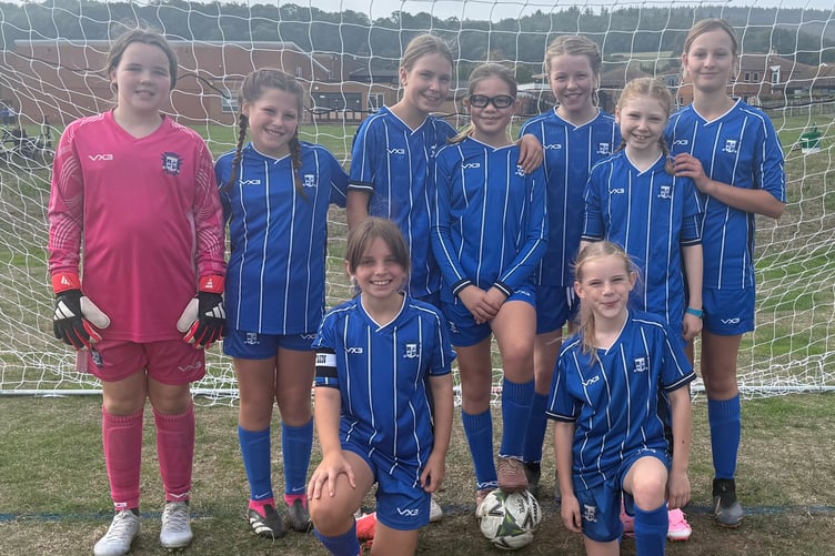 Minehead - all smiles after their 5-1 victory