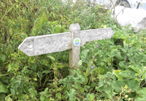 Bids for original Minehead coast path signpost will help boost Exmoor heritage