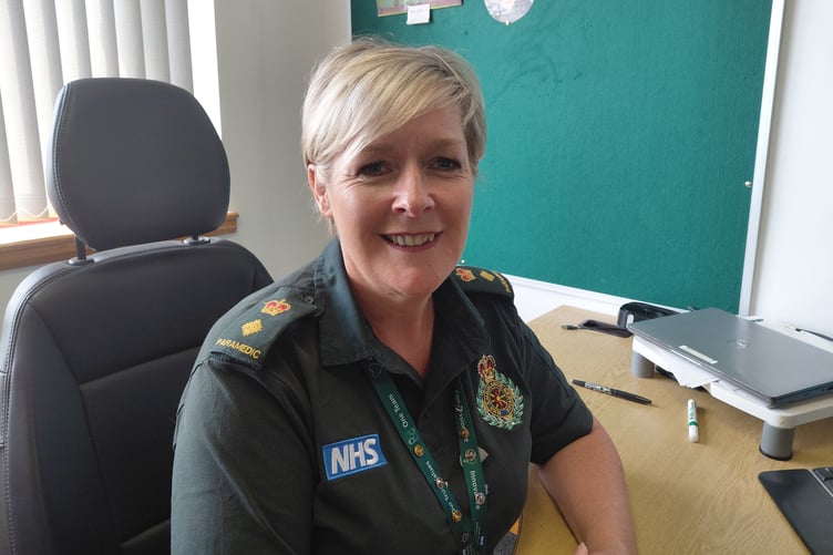 SWASFT's Jo Gadsden, head of the trust's emergency operations centre in Exeter.