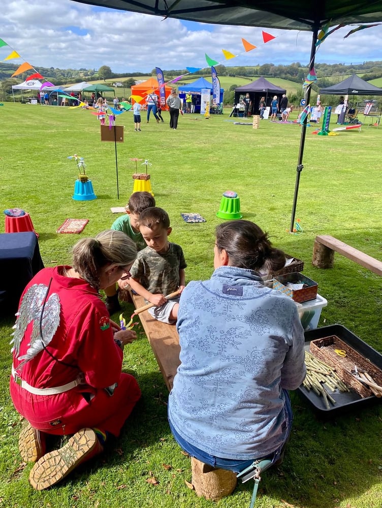 There was plenty of fun for all the family when Exmoor Young Voices organised a family fun day in Exford.