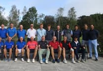 Cricketers and umpires triumph in annual golf match at Enmore