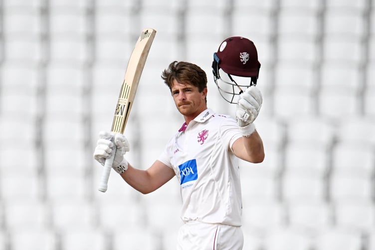 Tom Abell - hit a mammoth score of 307 for Somerset