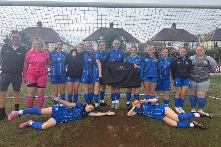 Minehead who play in Division Two of the Somerset Women's League
