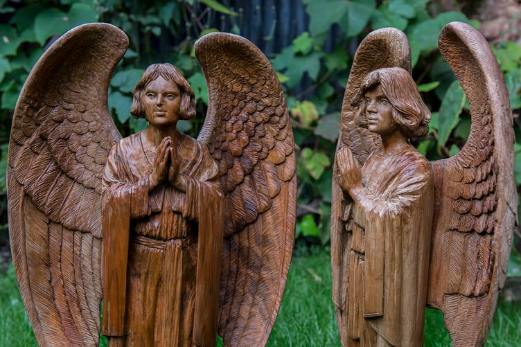 Examples of Tad Mandziej's stunning sculptures. PHOTO: Andrew Hobbs Photography.