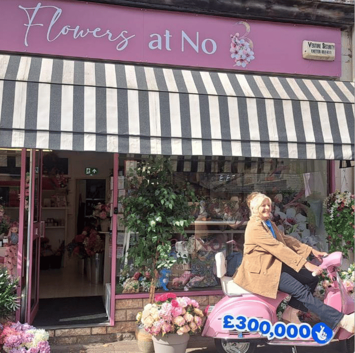 A £300k lottery win won't change my life, much, says Minehead's 'Mrs Bucket', Kate Daven-Thomas.