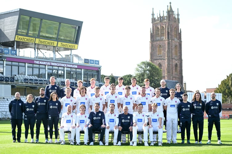 A pre-season picture of the Somerset squad