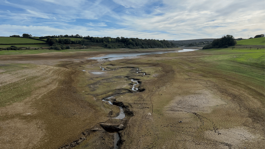 Wimble Drought means Exmoor's giant Wimbeball Lake could see water level hit ...
