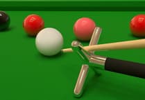 Watchet Esplanade off to flyer in snooker league