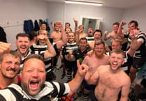 Ton-up boys Minehead celebrate big win away to Yatton