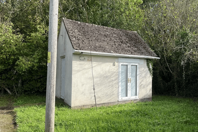 This former BT hut near Wiveliscombe has been converted to holiday accommodation and put up for sale. PHOTO: Stags.