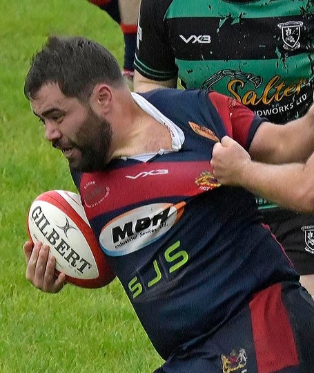 Will Ellis - scored a try for Wiveliscombe