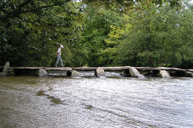 Crossing Tarr Steps is on a list of 25 Exmoor Day challenges which residents and visitors are being tasked with completing.