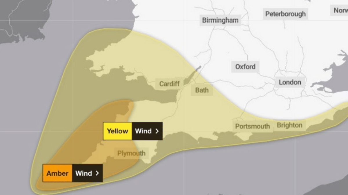 Yellow Alerta Yellow alert issued as first named storm due | wsfp.co.uk