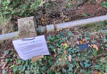 "Goat carcasses dumped" in woodland