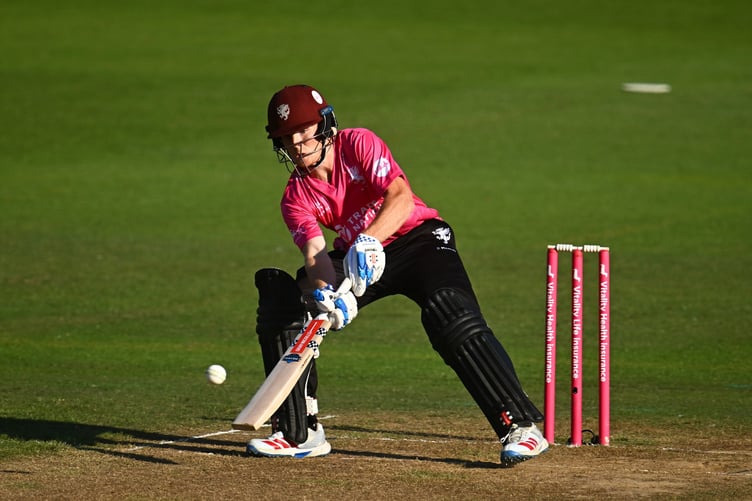 Somerset’s rising star Thomas Rew who has signed to play for the Cidermen until at least the end of 2029